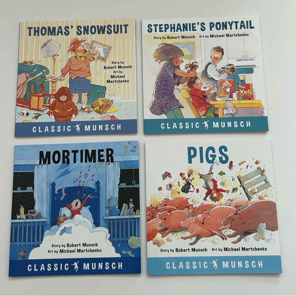 New Classic Munsch Children's Book Set